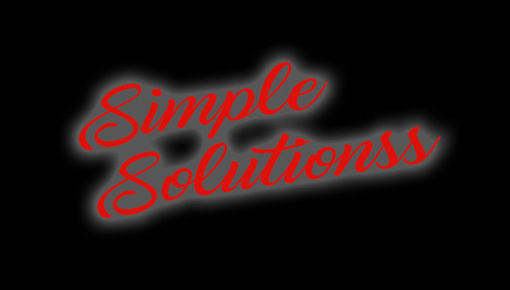 Simple-Solutions-in-red-script